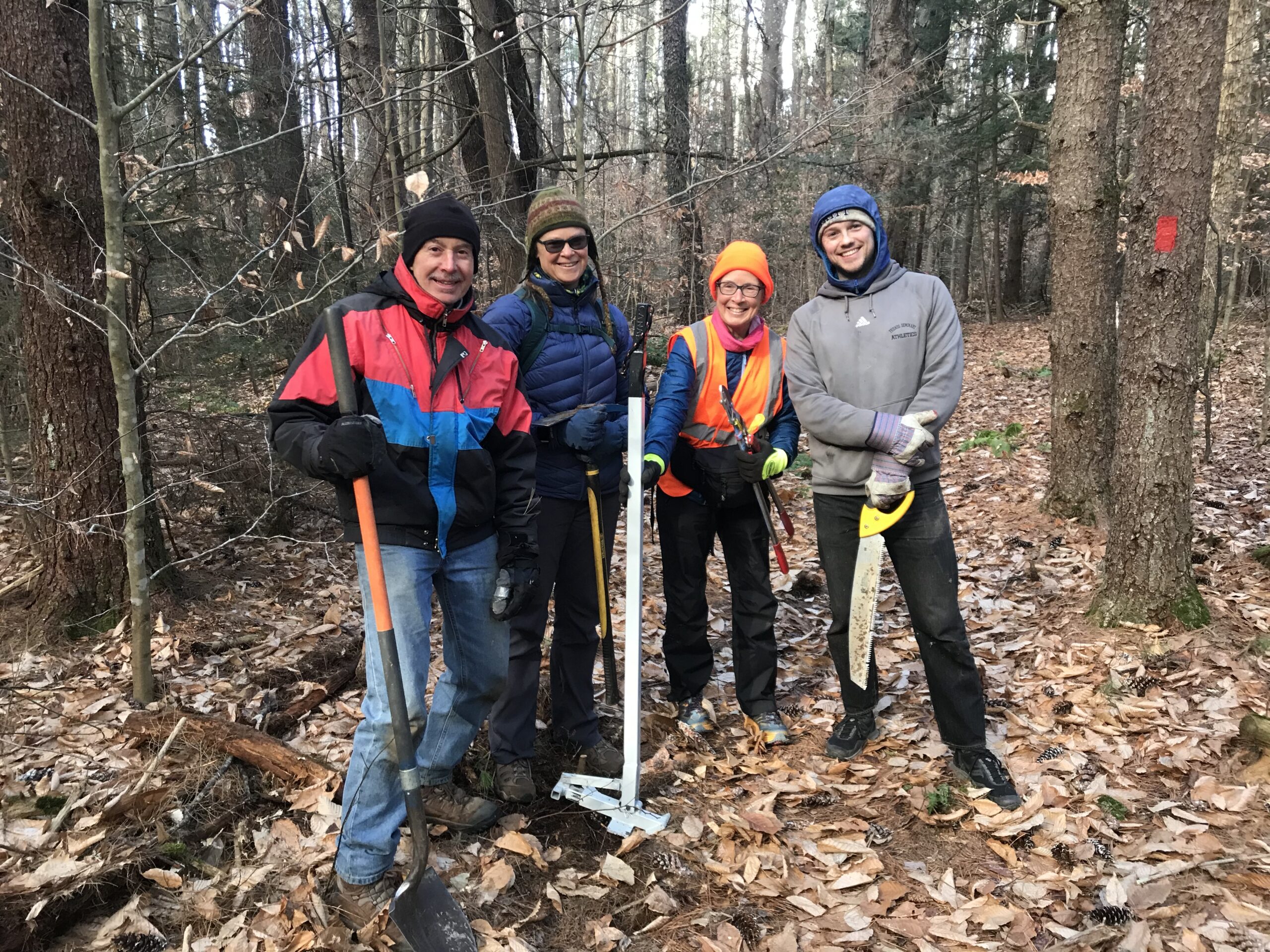 Earth Day Trail Work at Conwell